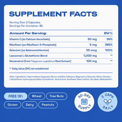 PureVantia Liposomal Glutathione Supplement